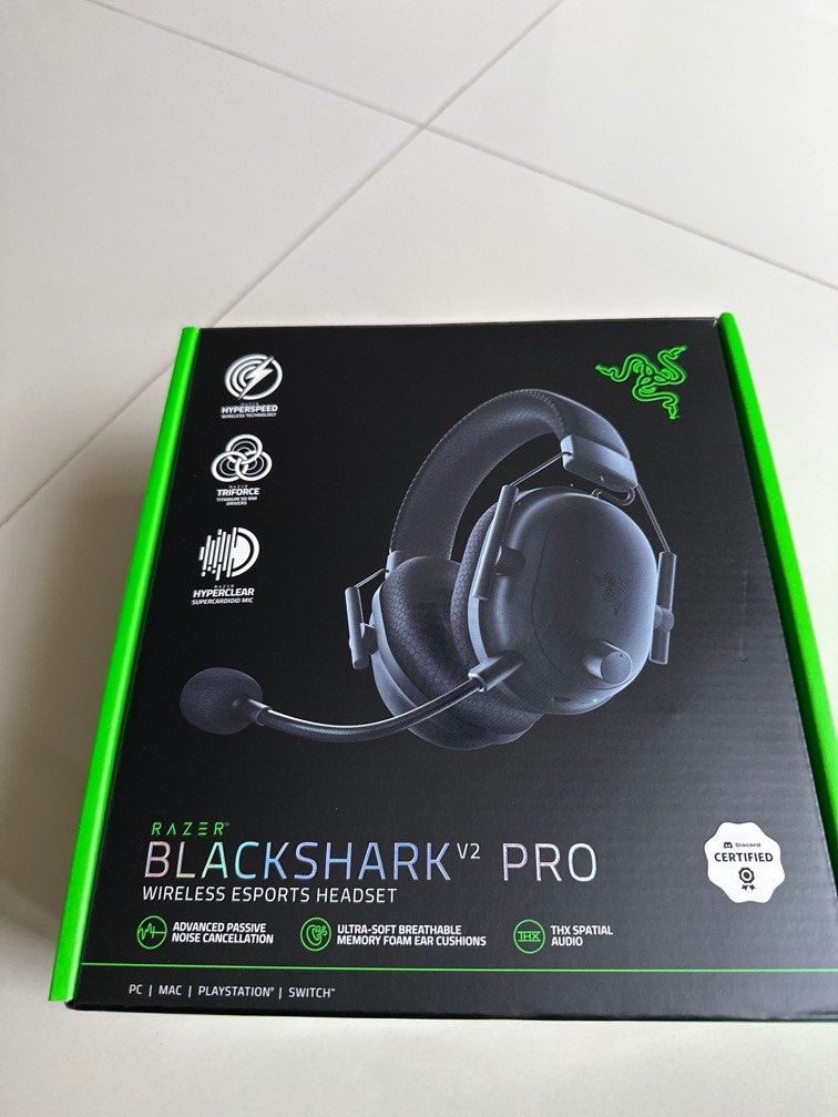 Black shark V2 Pro (wireless), Audio, Headphones & Headsets on Carousell