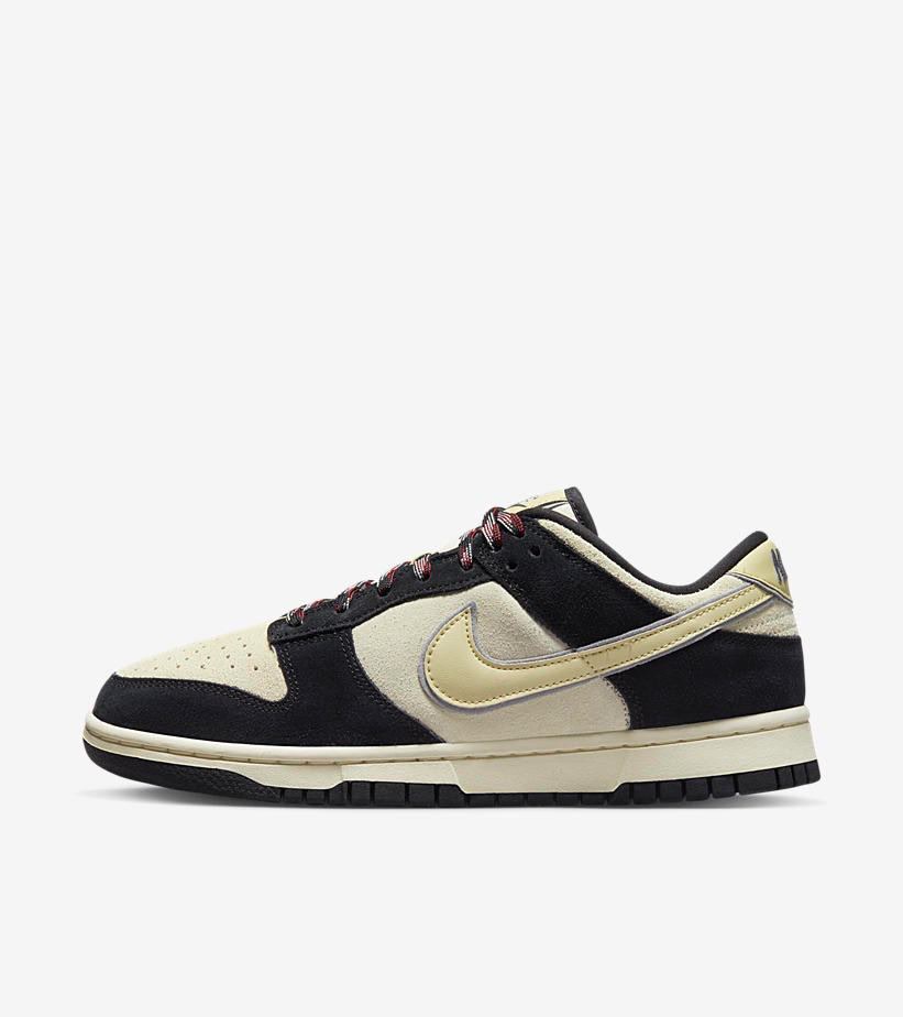 BNIB Nike Women's Dunk Low LX Black Suede, Women's Fashion 