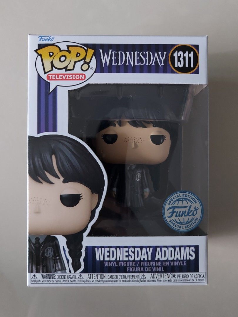 Funko Shop Exclusive Item: The Addams Family - Wednesday Addams (BW)!