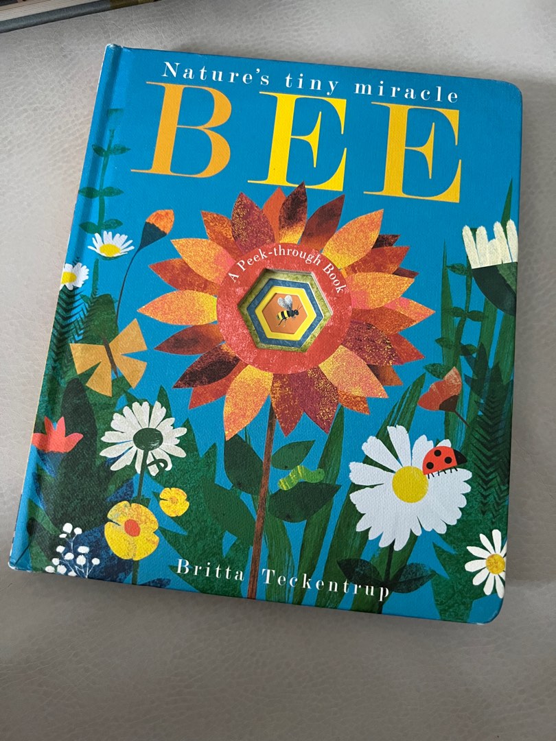 (Board Book) Bee by Britta Teckentrup, Hobbies & Toys, Books ...