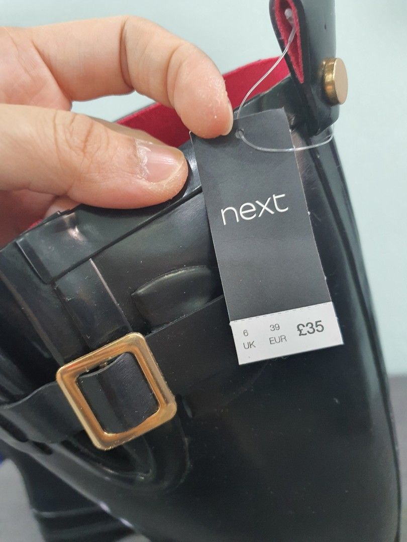 Next black deals wellies