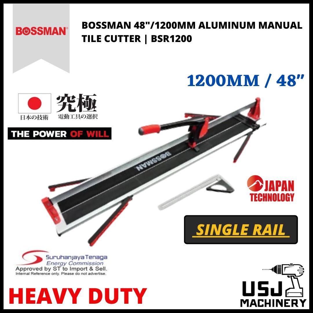 Bossman sales tile cutter