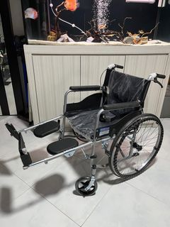 Brand New Leg Elevate Wheelchair For Fracture Leg Use Ready Stock Immediate Delivery