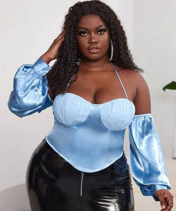 BRAND NEW SHEIN 0XL SEXY TOP Women s Fashion Tops Blouses on