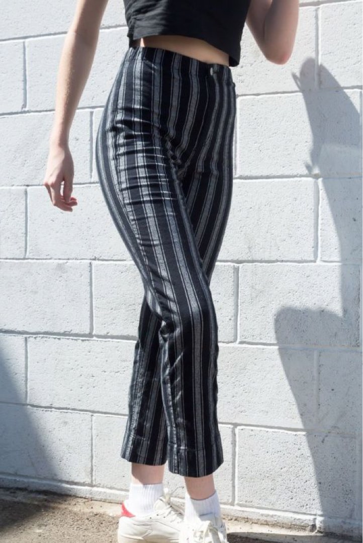 Brandy Melville Tilden Pants Stripe Pants Women s Fashion