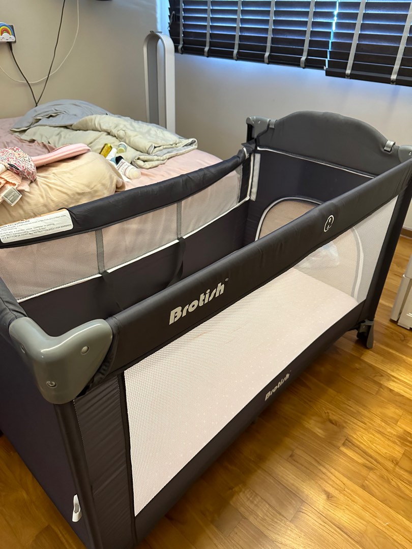 Brotish Baby Cot Crib, Babies & Kids, Baby Nursery & Kids Furniture