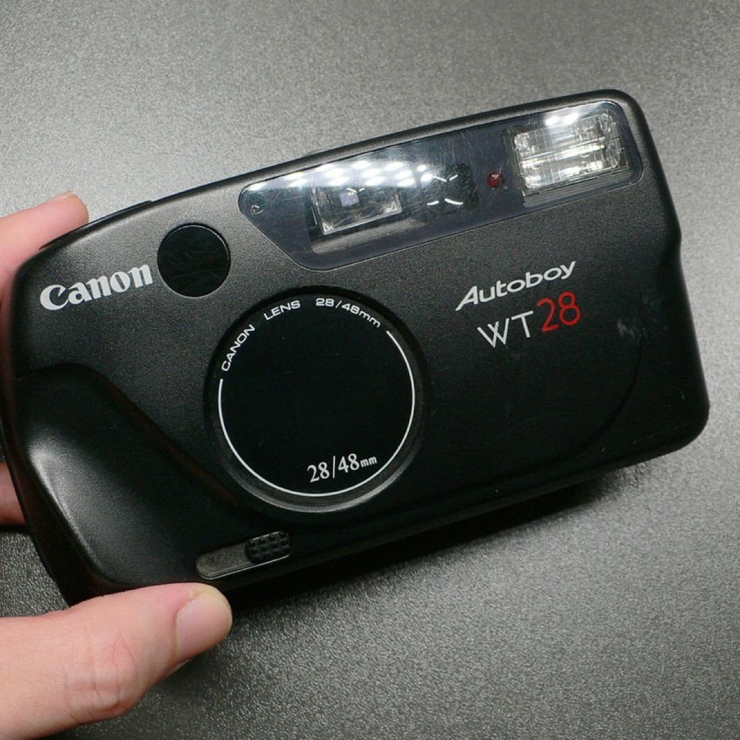美品】Canon Autoboy F Black Film Camera-