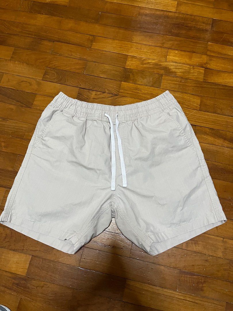 White casual online shorts mens