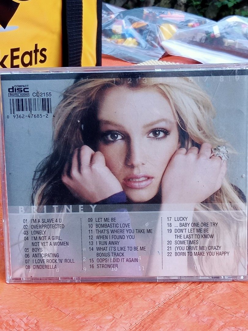 CD Britney Spears, Hobbies & Toys, Music & Media, CDs & DVDs on Carousell