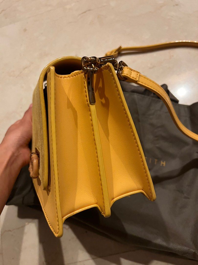 Charles and keith hot sale mustard bag