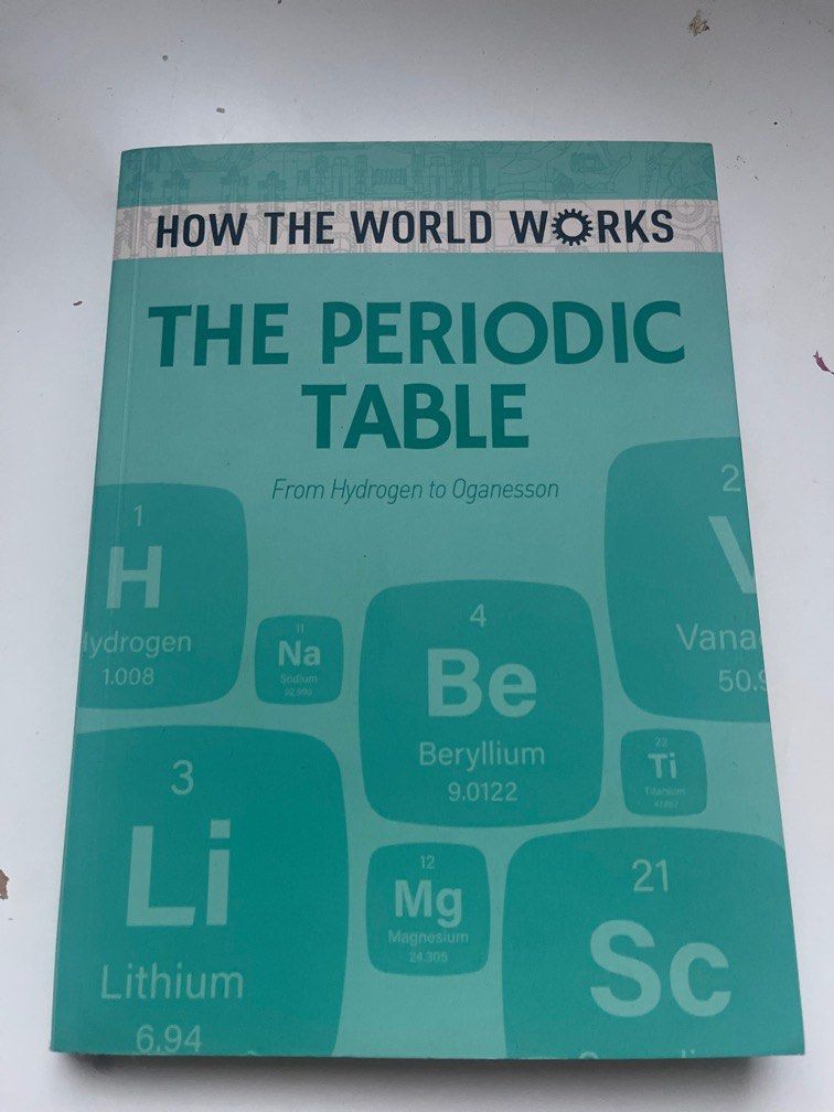 Chemistry periodic table book, Hobbies & Toys, Books & Magazines