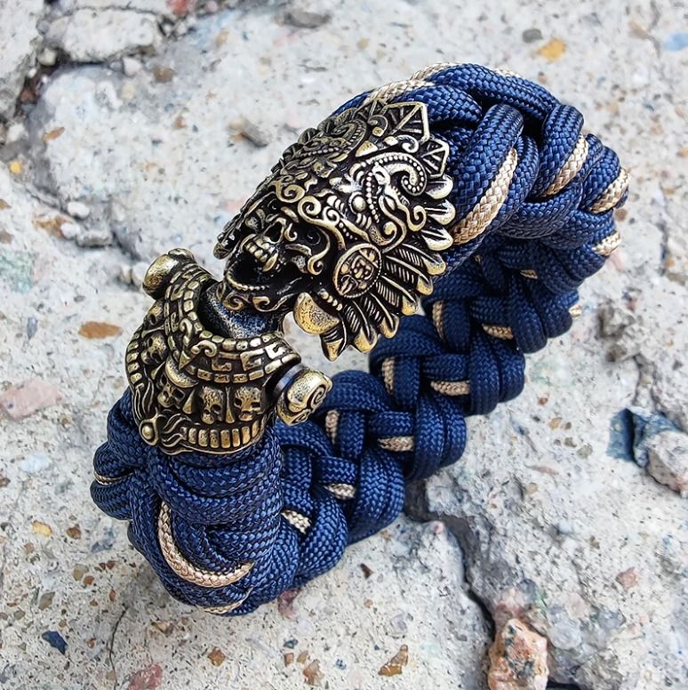 Chief Skull Paracord Bracelet