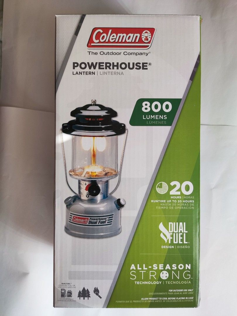 Coleman Two-mantle Dual Fuel Powerhouse Lantern Instructions