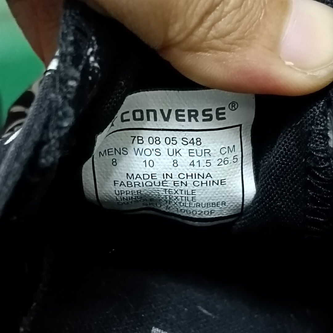 Converse All Star Men s Fashion Footwear Sneakers on Carousell