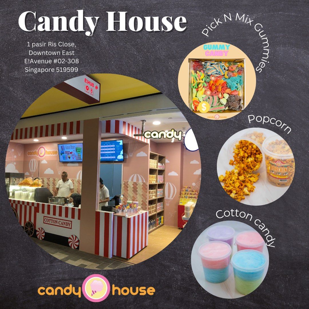 Cotton Candy/ Popcorn Mix Combi, Food & Drinks, Packaged & Instant Food