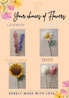 Crochet Flower boquet