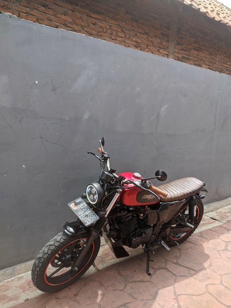 Custom Scrambler bober japstyle bratcafe Motor di Carousell