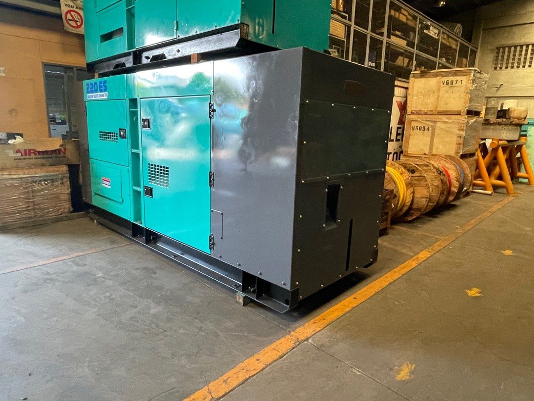 Denyo Generator 220 kVA (Category: Industrial Equipment) located in Manila. Submitted by santiago0721 (Listing ID 1210311827, Image 2). Description: Slightly used unit PMS included With warranty With passed load bank records.