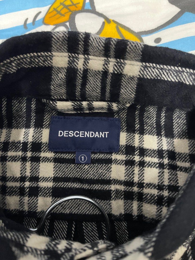 Descendant CPOC Plaid LS Shirt, 男裝, 上身及套裝, T-shirt、恤衫