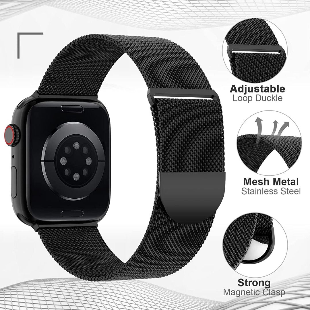 DigiHero Metal Strap Compatible with Apple Watch Strap 38mm 40mm