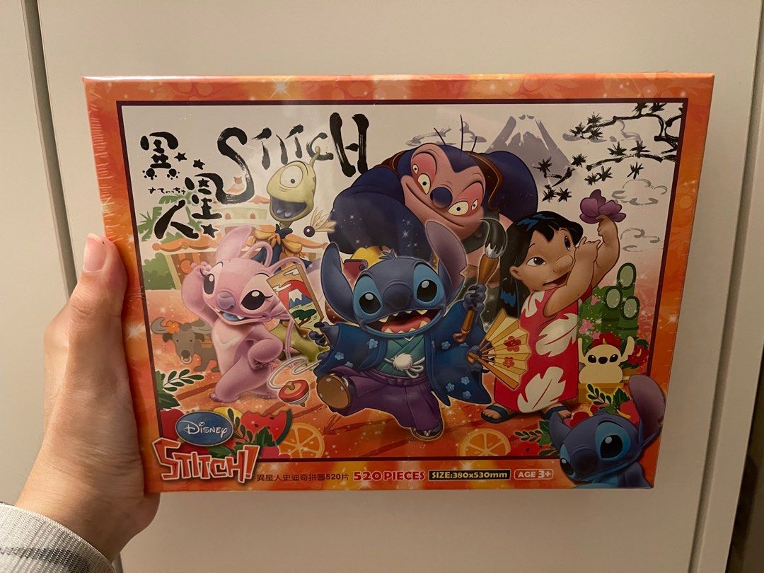 Disney Puzzles Toys Cartoon Lilo & Stitch 1000 Pieces Adults
