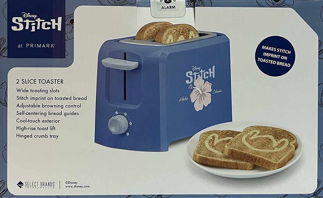 Disney Stitch toaster / waffle maker , Furniture & Home Living
