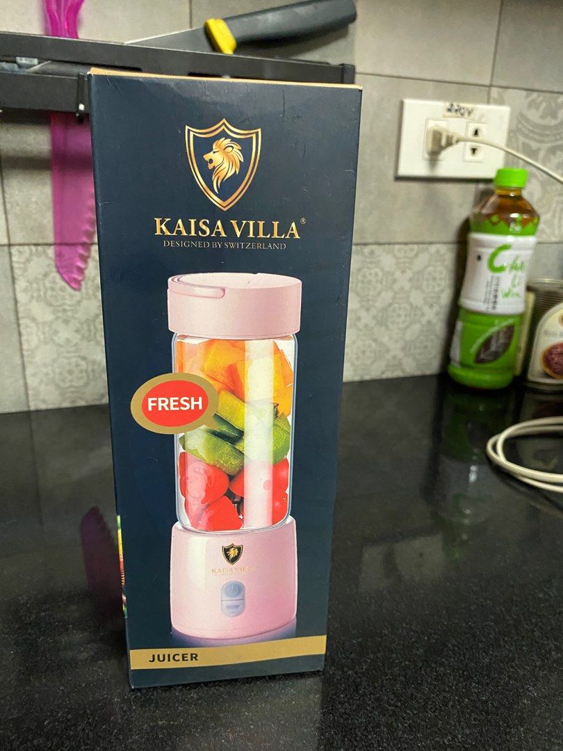 DOUBLE TREAT! Personal blender & glass canisters, Furniture & Home