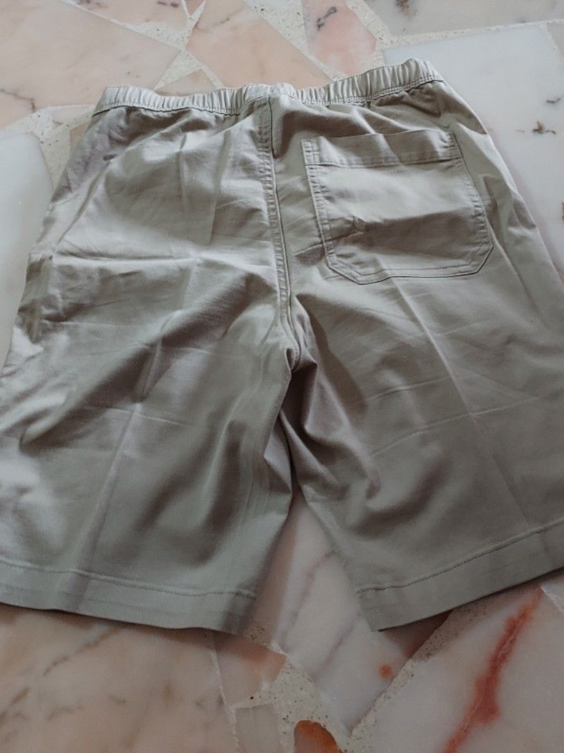 Men Dry Stretch Easy Shorts Beige Men s Fashion Bottoms