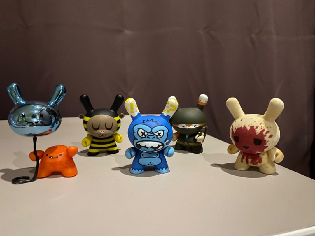 Dunny Kidrobot Bulk of 5 Hobbies Toys Toys Games on Carousell