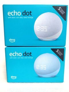Echo Dot 5 with Clock