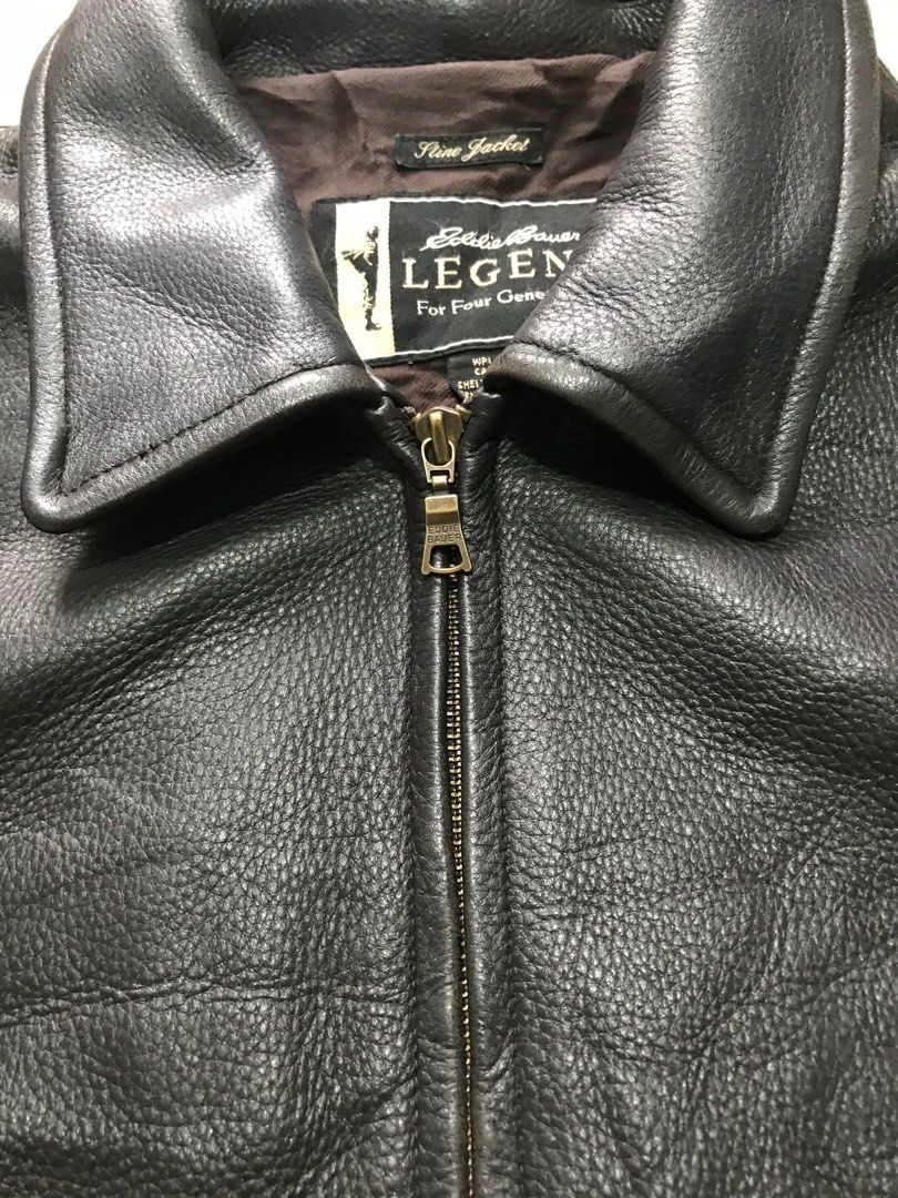 Eddie bauer stine leather jacket 2025