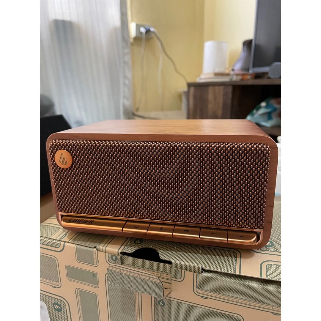 Edifier MP230 Vintage Speaker Portable Bluetooth 5.0 Retro Buttons ...