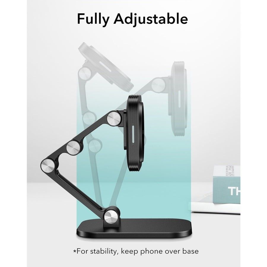 ESR HaloLock Adjustable Wireless Charging Stand MagSafe. IPhone, Mobile