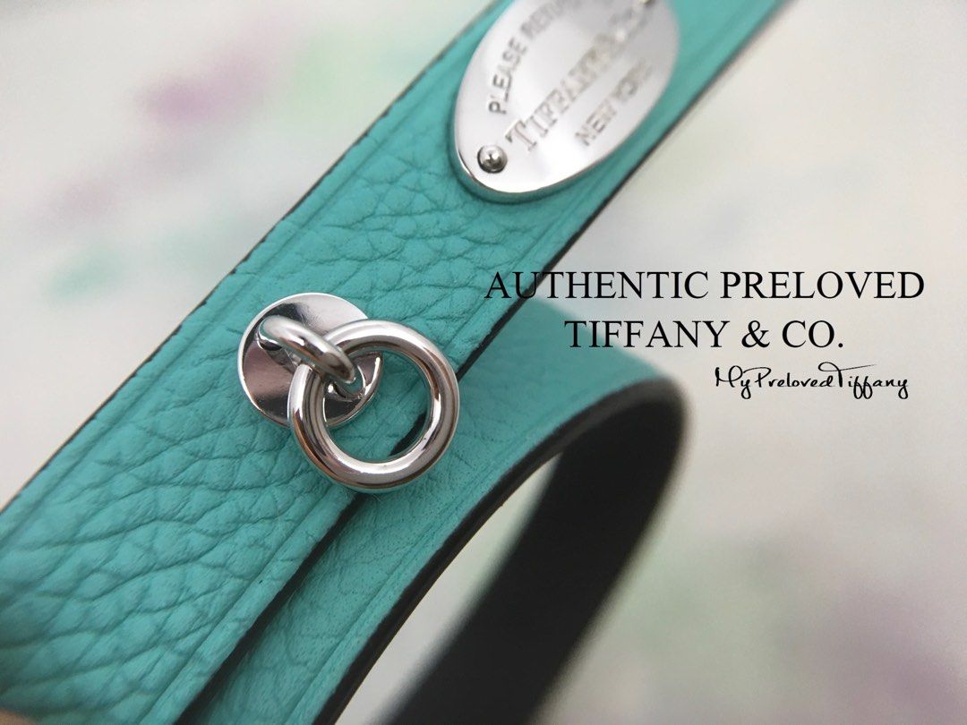 Tiffany blue sale leather bracelet