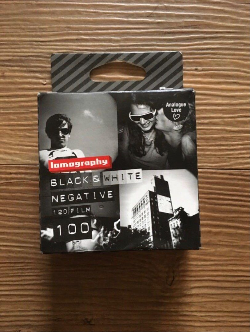 Expired Lomography Black and white negative 120 film, Photography