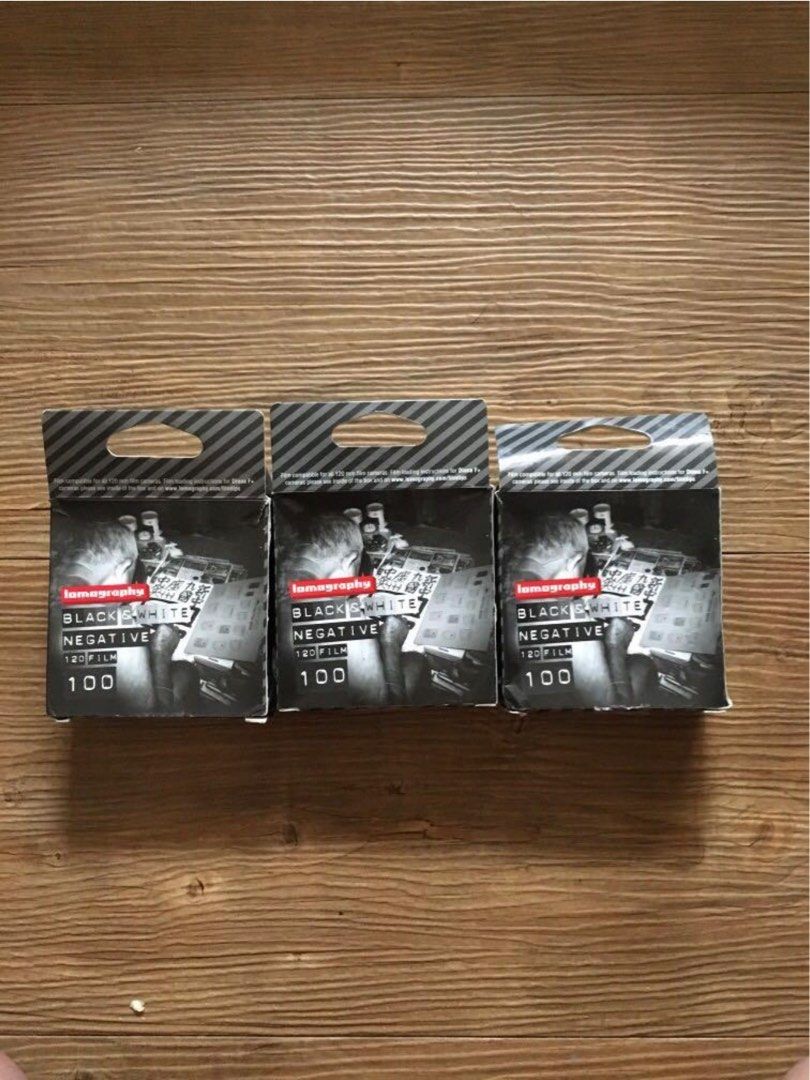 Expired Lomography Black and white negative 120 film, Photography