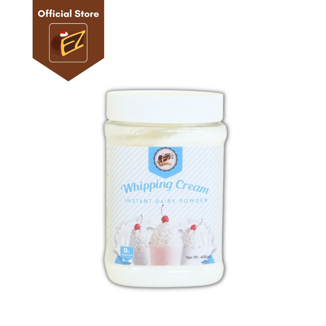 Ez's Best Whipping Cream Instant Dairy Powder 400g, Food & Drinks