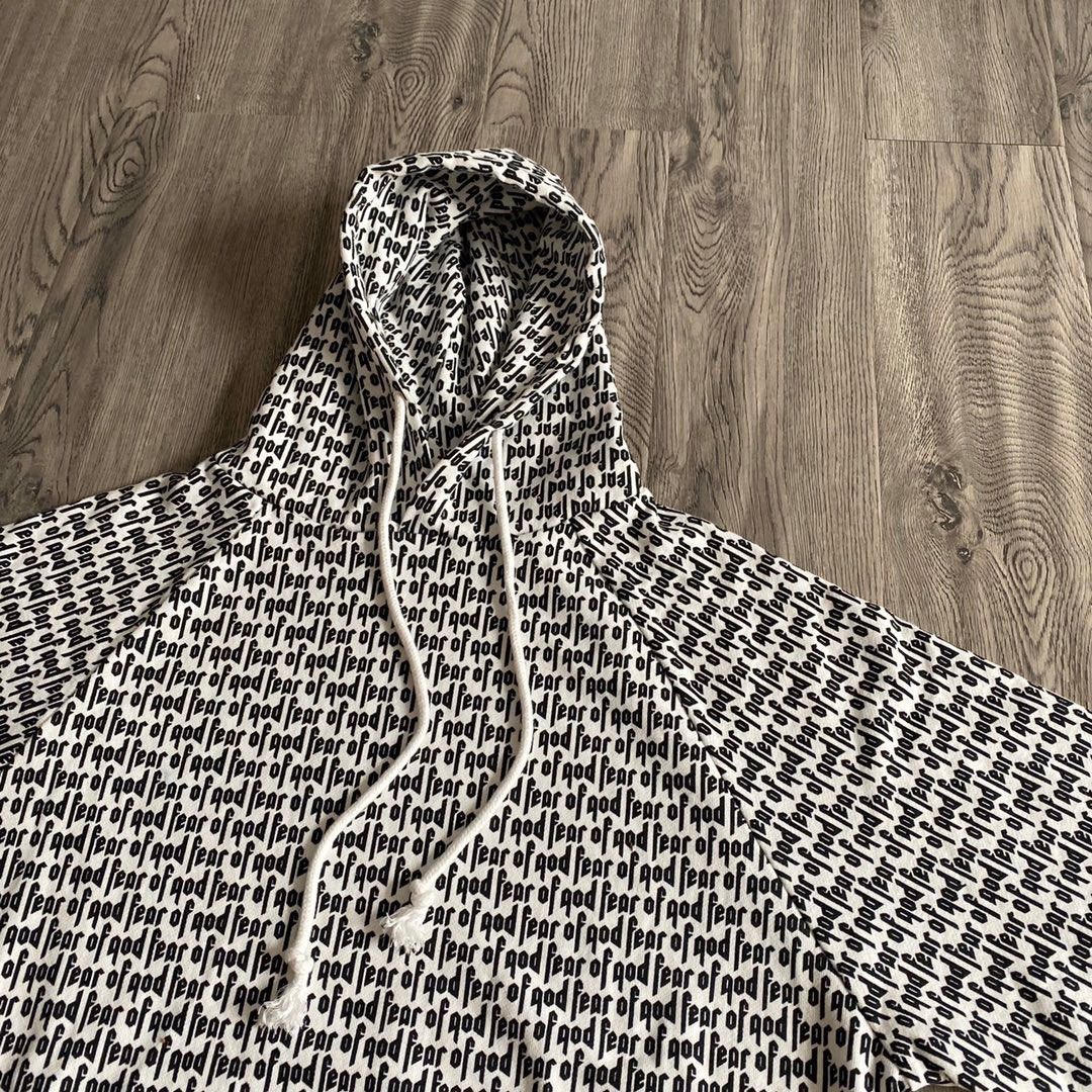 Fog x pacsun all over print hoodie hotsell