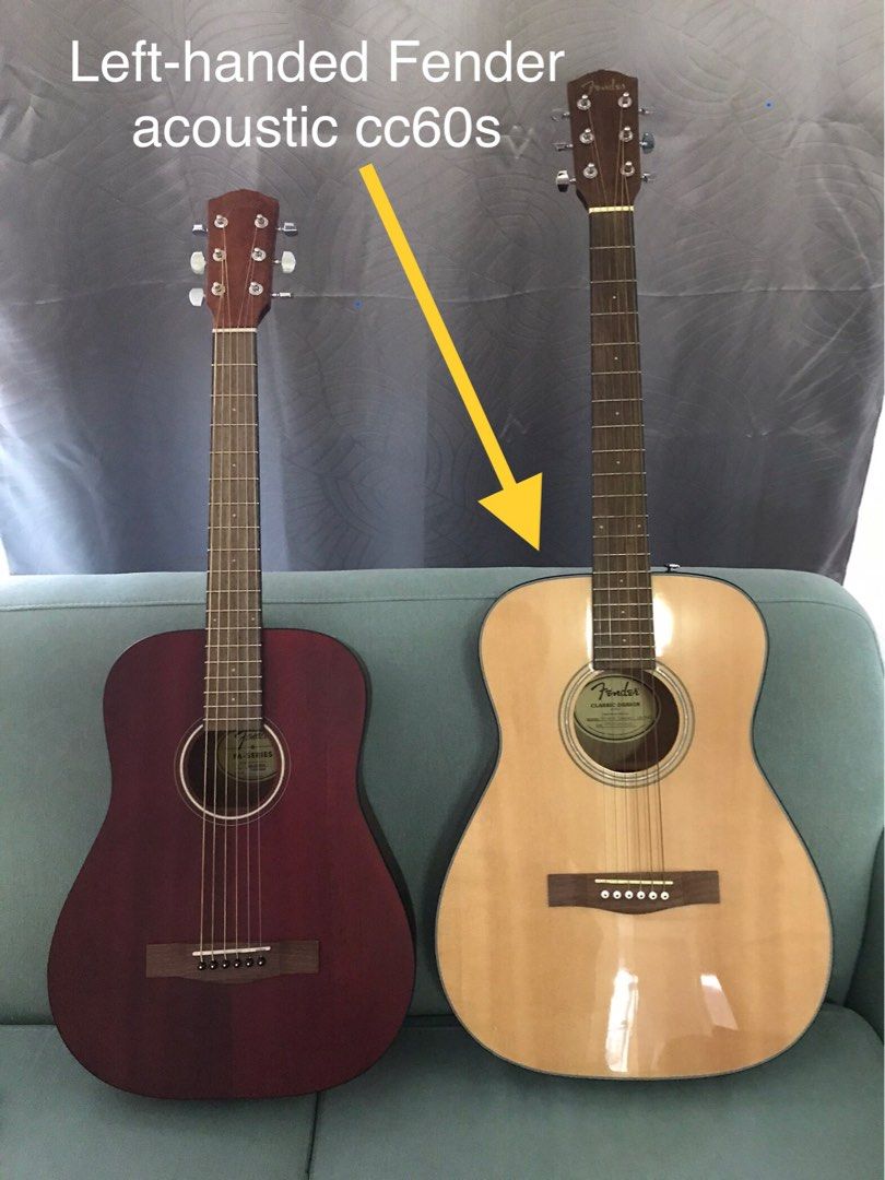 Fender cc60s top left handed