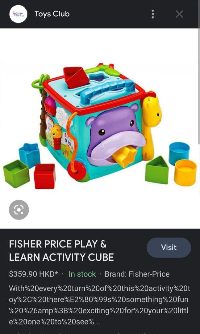 Fisher price shape sorter, Hobbies & Toys, Toys & Games on Carousell