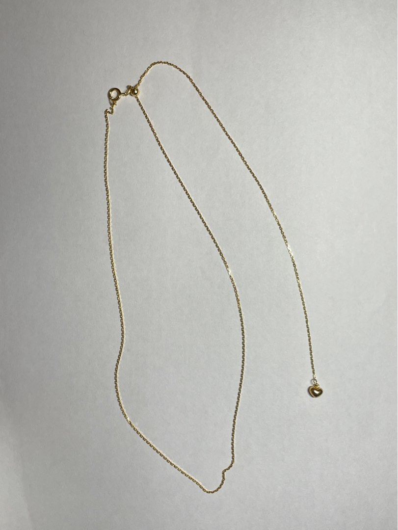 18k Saudi Gold Fully Adjustable Fine Tauco Chain 19 inches, Women's ...