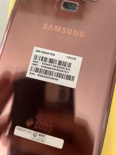 Galaxy Note 9 128gb Rose Gold