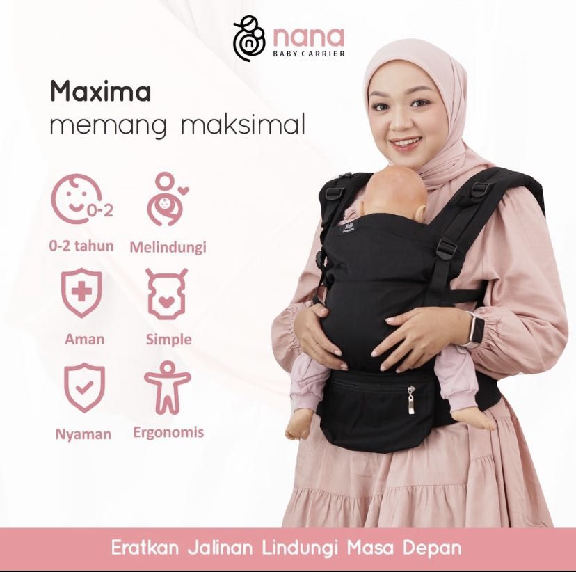 Nana baby carrier pusat best sale