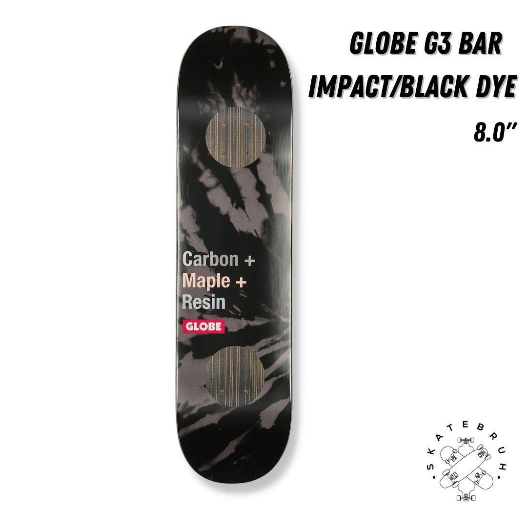 Globe Skateboard complet G0 Fubar Rouge et Blanc 8'25 – La Cabane de la Glisse