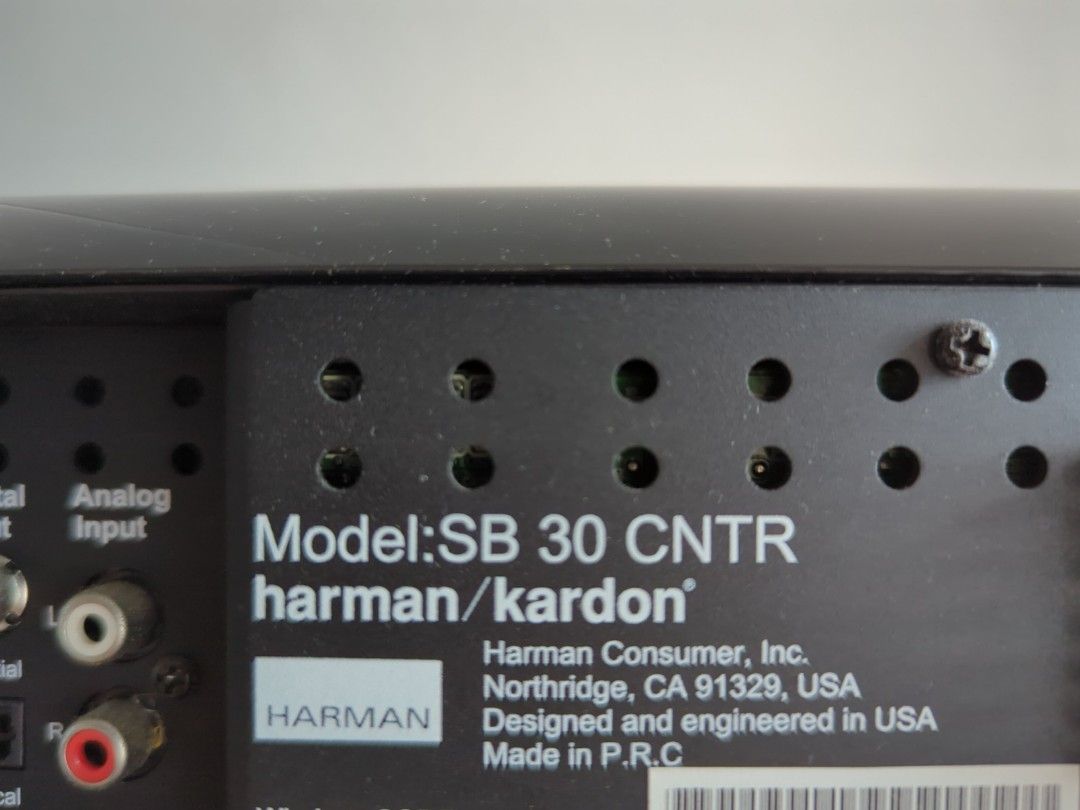 Harmon Kardon Soundbar and Subwoofer, Audio, Soundbars, Speakers