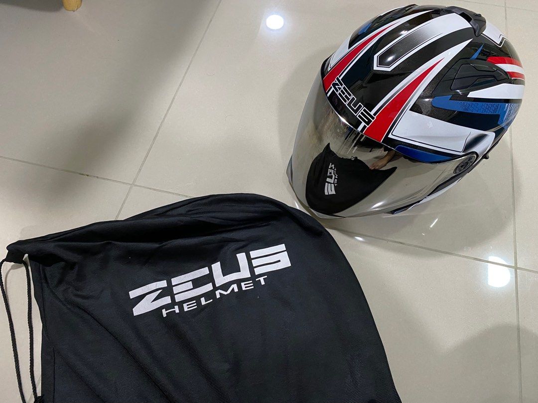 Helmet Zeus, Auto Accessories on Carousell