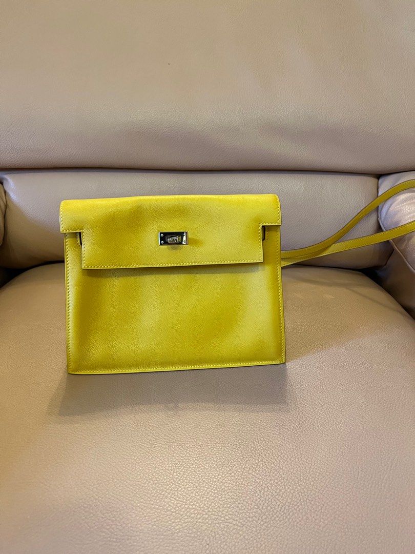 Authentic Hermes Kelly Danse in Etoupe Swift, Luxury, Bags