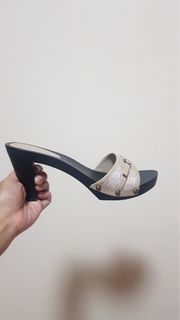 Sisley original High heeled wooden clogs