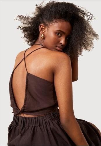H&m online backless top