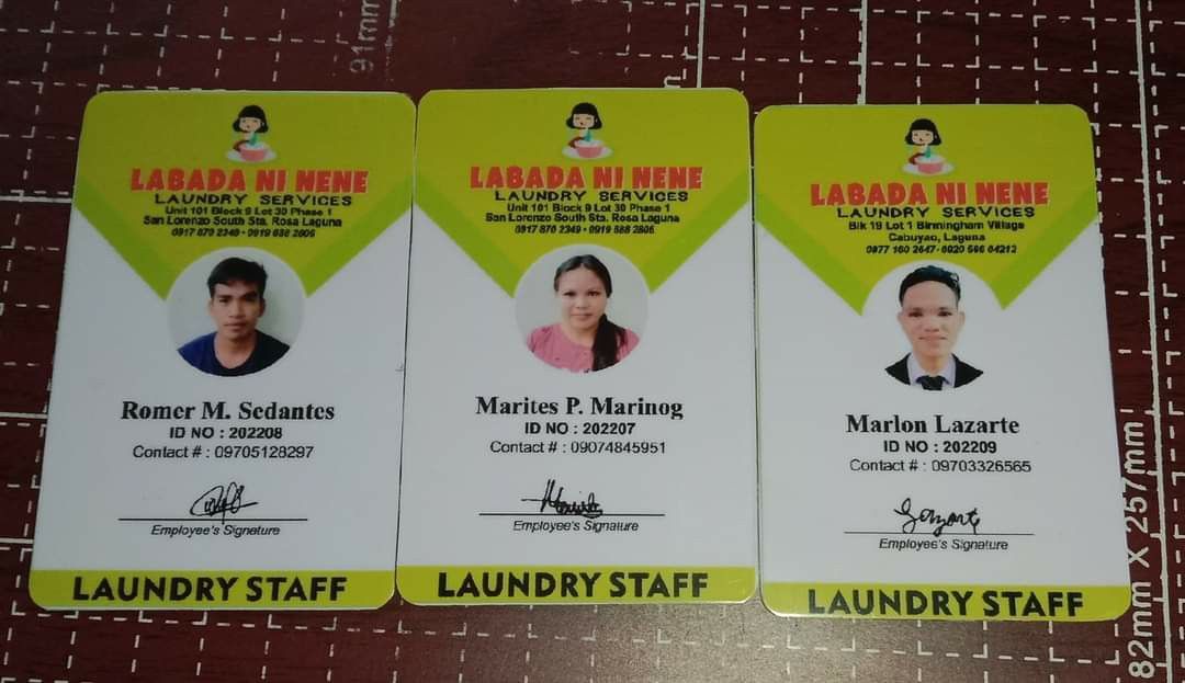 ID PRINTING ( PVC ID TYPE and LAMINATED ) pang verify ng G cash